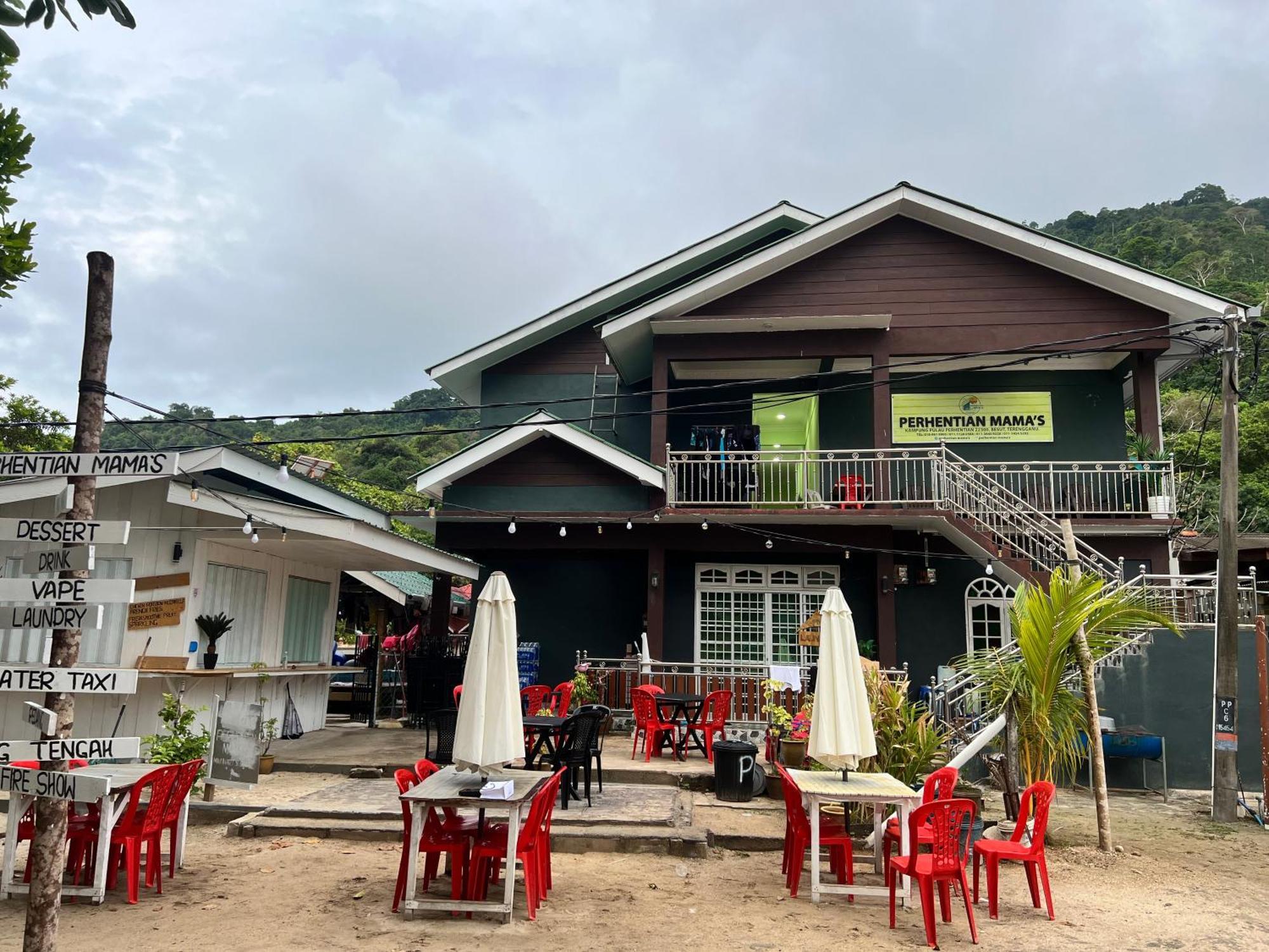 Perhentian Mama'S Hotel Kampong Pasir Hantu Bagian luar foto